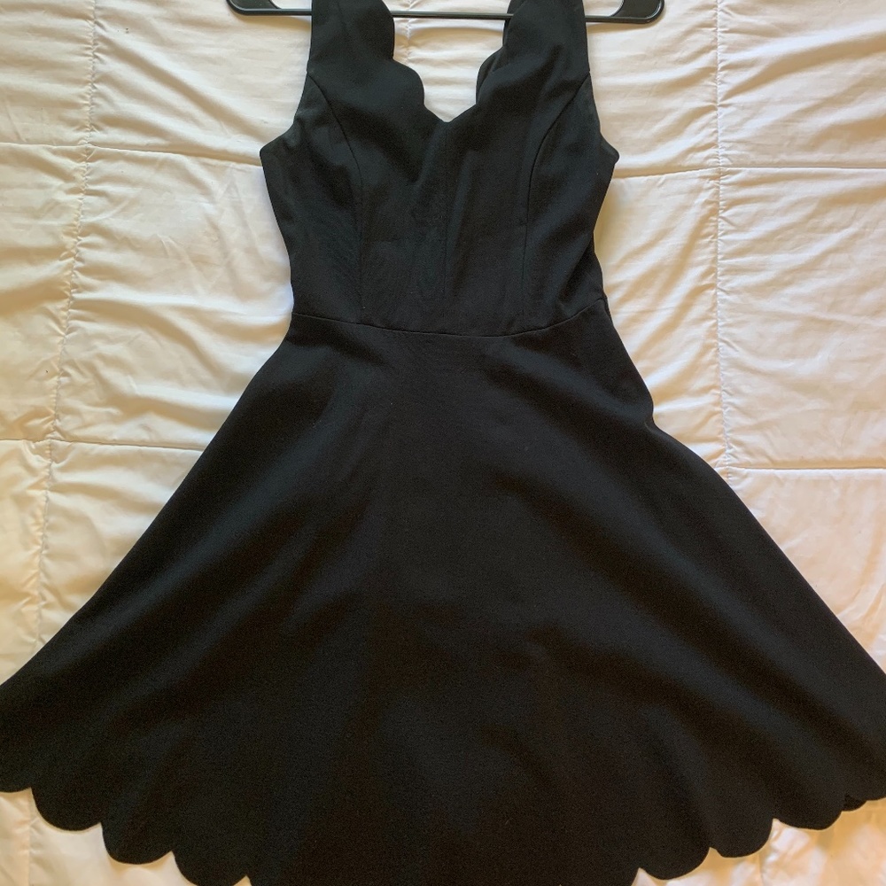 Miami Scalloped Formal Dress